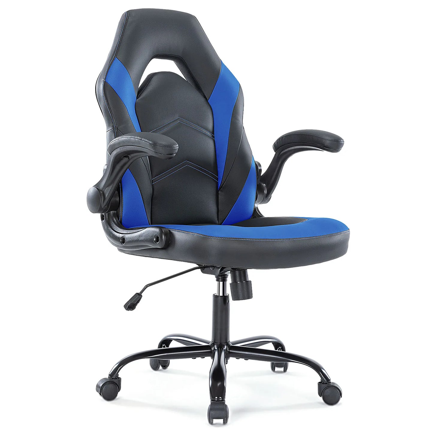 JHK Adjustable Ergonomic Office Gaming Chair with Flip-up Armrests