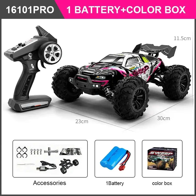 High Speed RC Car 4WD Off Road Brushless Monster Truck Pro X by Beastly Survival Outlet