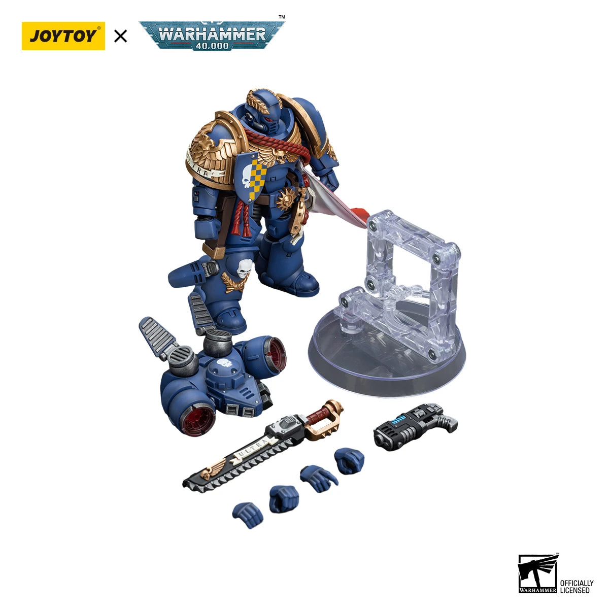 JoyToy Warhammer 40K 1/18 Ultramarines Jump Pack Captain Figure