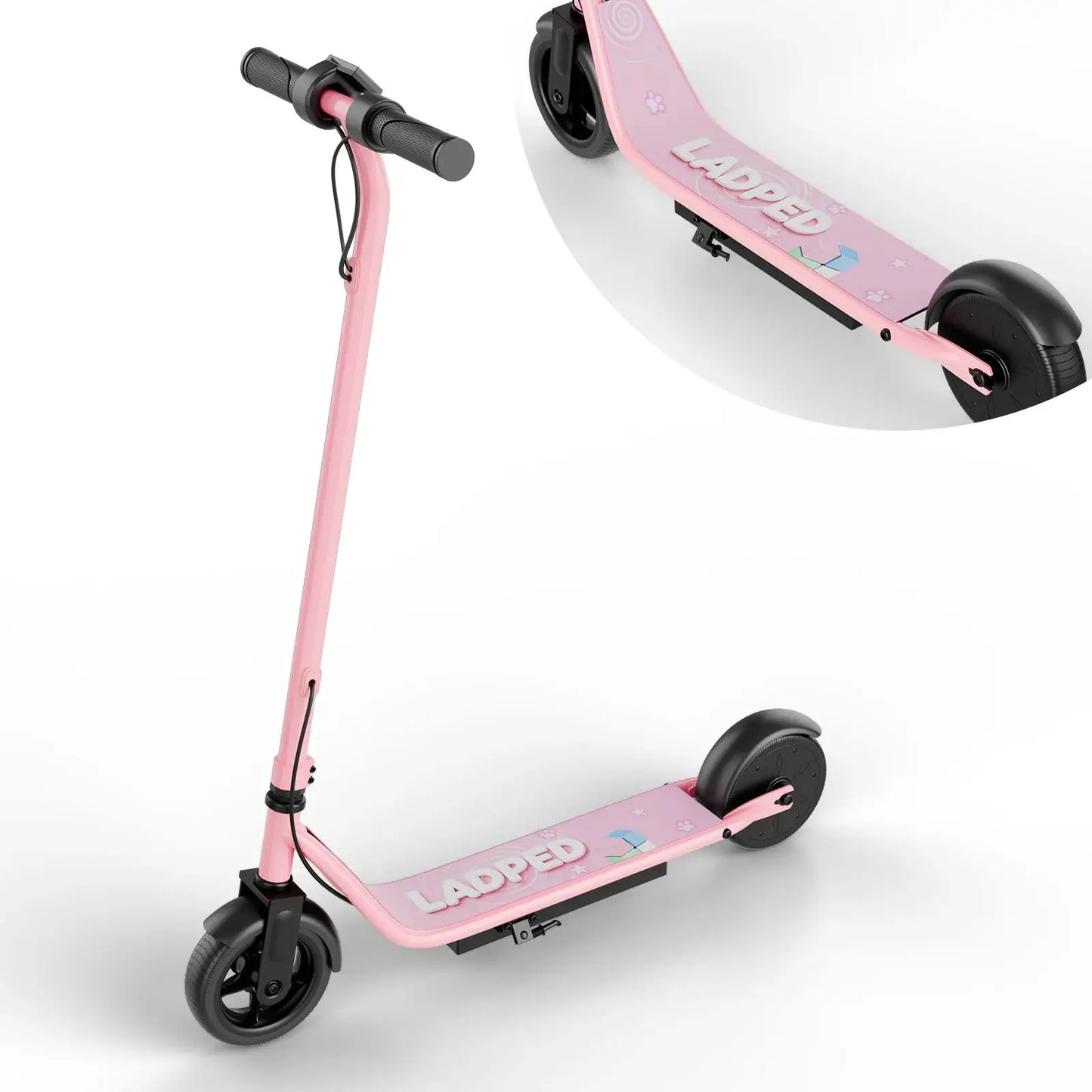 Electric Scooter for Kids - 3/6/9MPH Three Speed Modes & 10Mile Max Range, 250W Motor, 6.5" Solid Tires Commuter E-Scooter by Beastly Survival Outlet