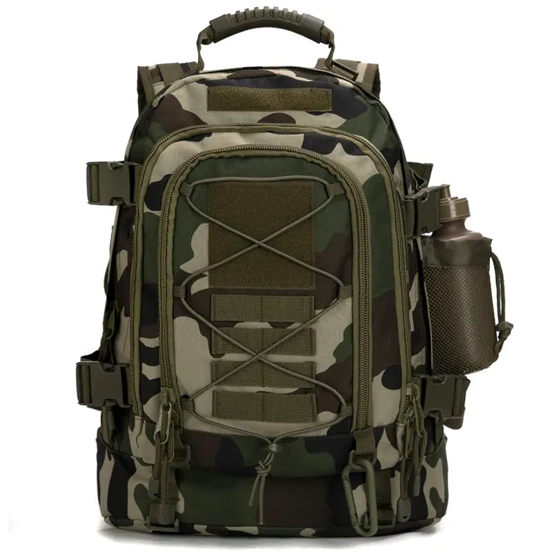 LQARMY 65L Outdoor Tactical Backpack Men's Outdoor Hiking Bag Large Capacity Military Army Bags Travelling Camping Rucksack by Beastly Survival Outlet