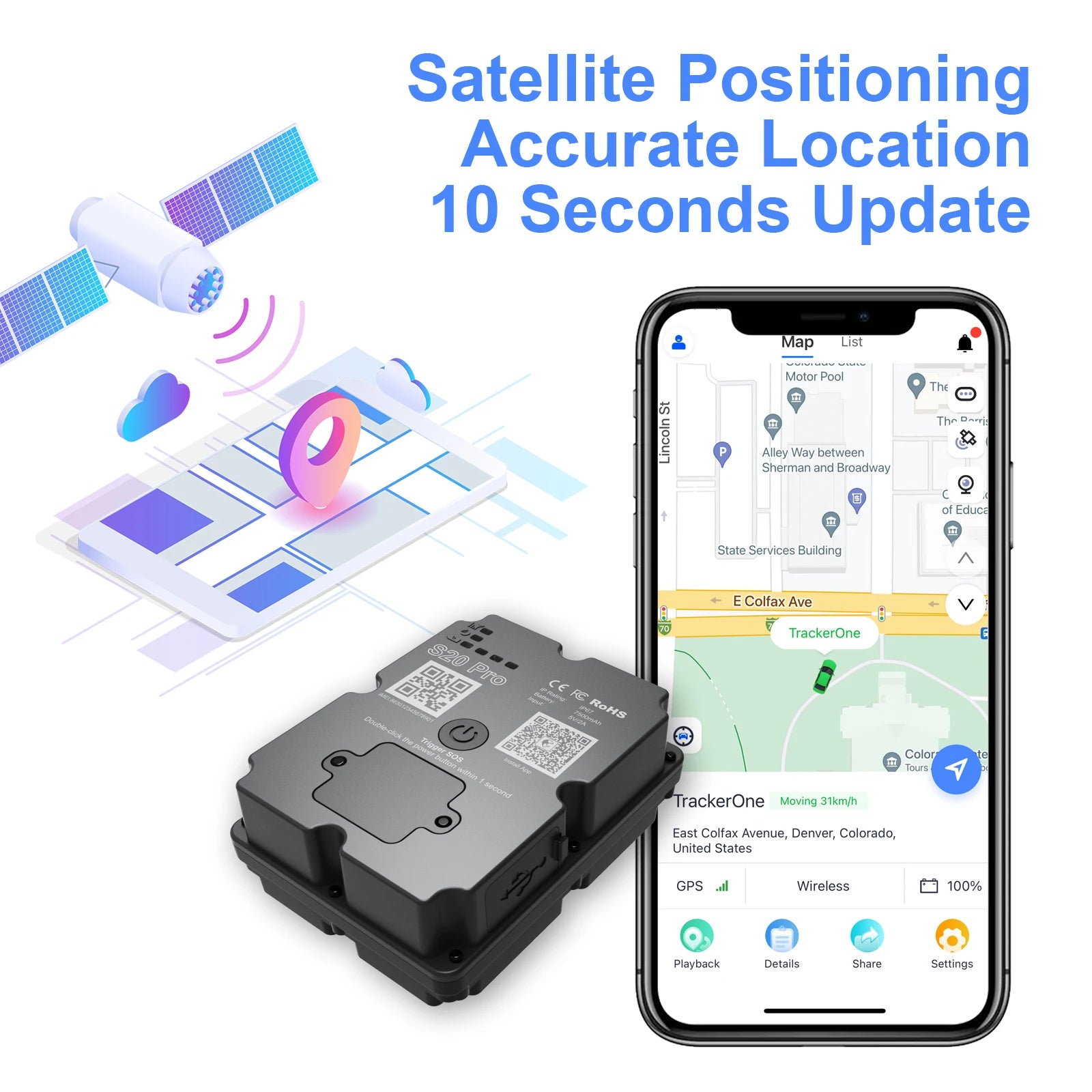4G Anti Theft GPS Tracker Car Motorcycle Magnetic Locator App by Beastly Survival Outlet