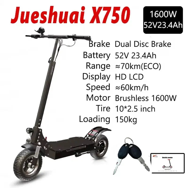 [8 models]10/11 Inch 48V-72V 1000W-6000W Electric Scooter 50-85km/h Fast E Scooter Off Road Electric Kick Scooter Foldable Adult by Beastly Survival Outlet