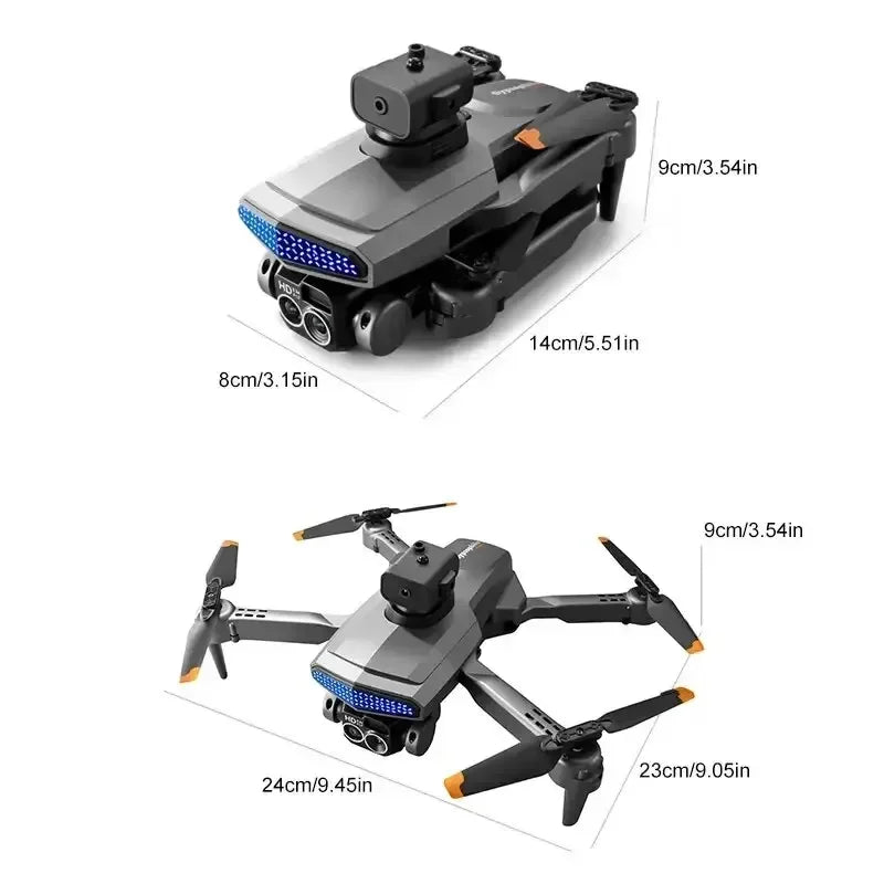 D6 Drone 8K Dual Camera GPS Foldable For Aerial Photography