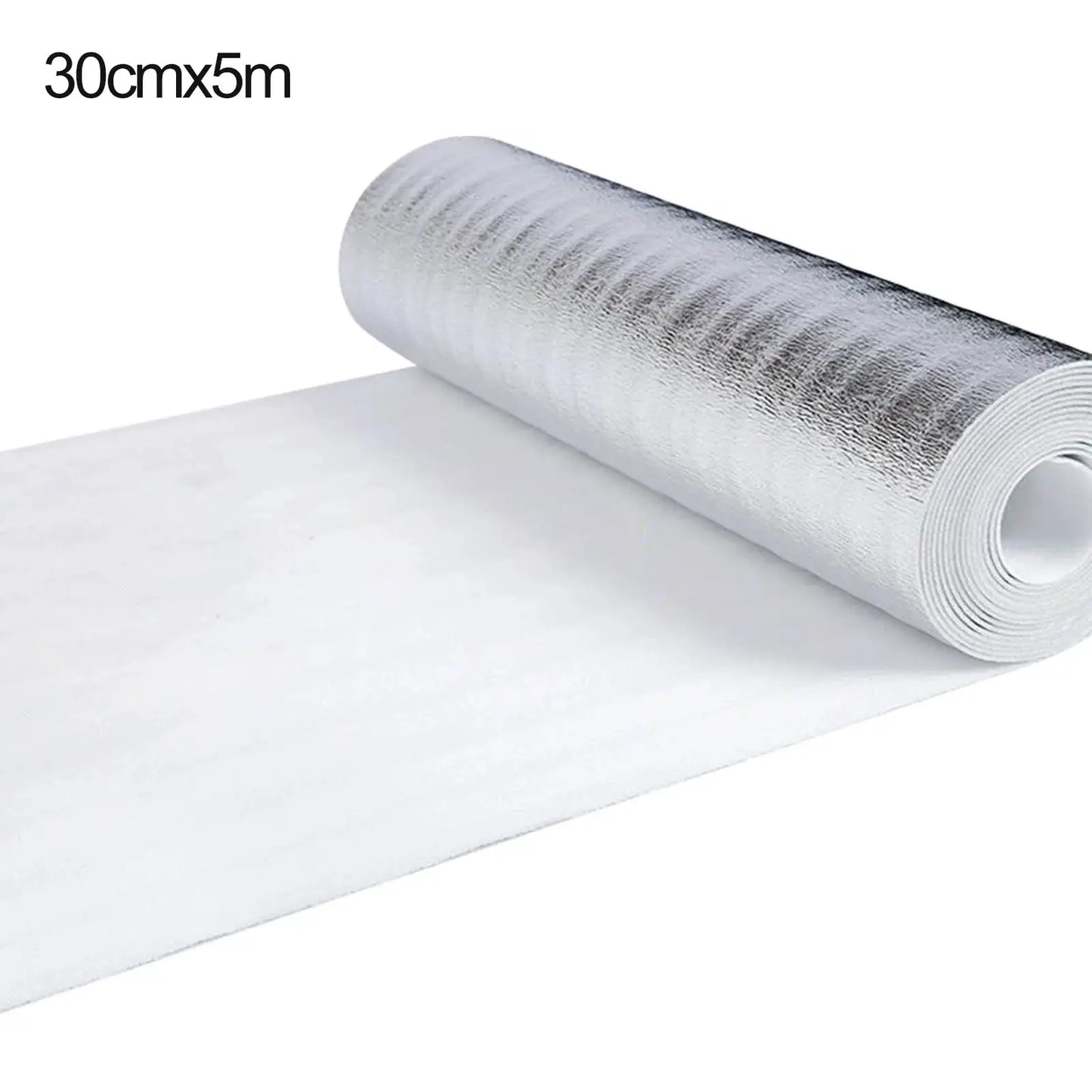 5/10m PET Aluminized Film Radiator Reflective Film Wall Thermal Insulation Reflective Film Aluminum Foil Thermal Insulation Film by Beastly Survival Outlet