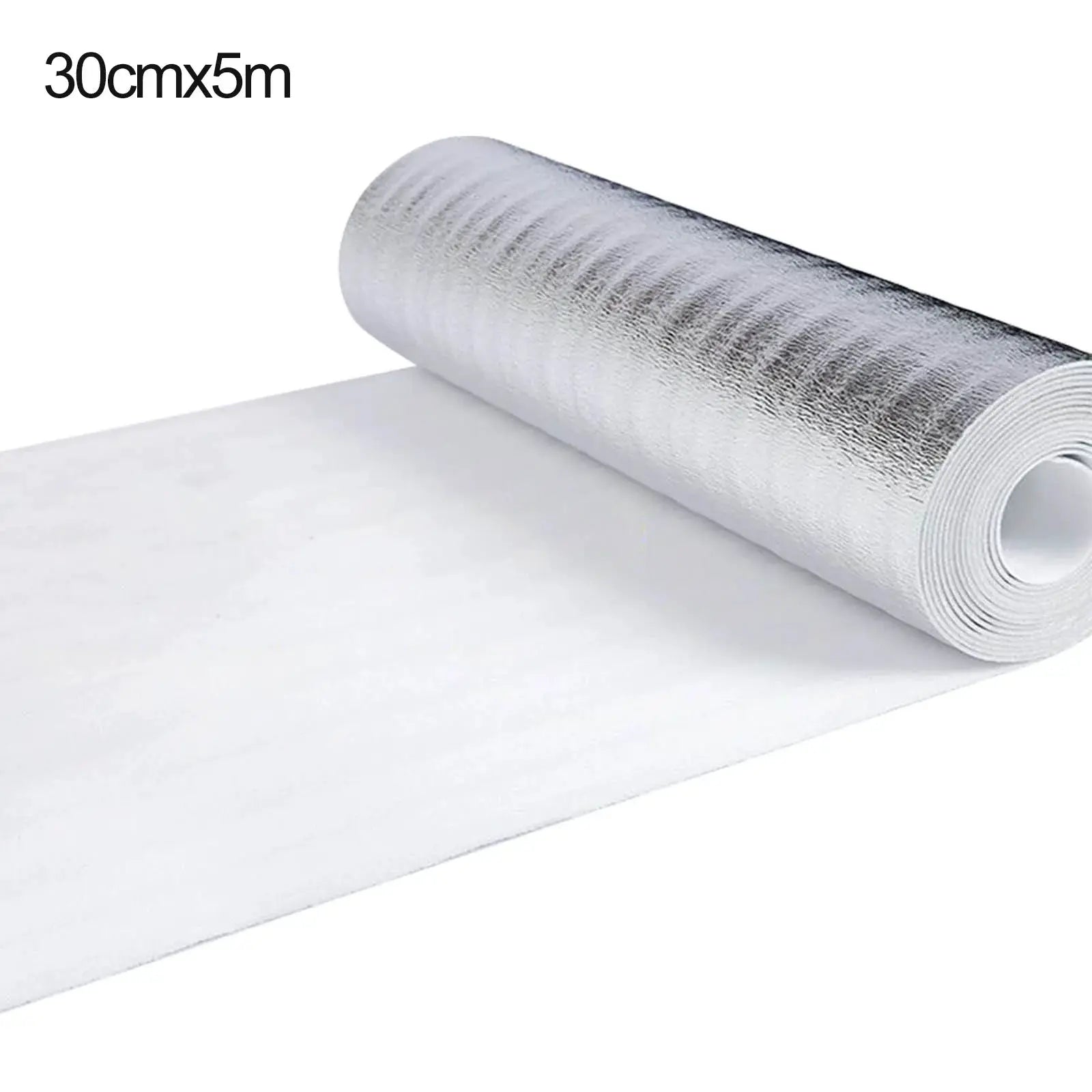 5/10m PET Aluminized Film Radiator Reflective Film Wall Thermal Insulation Reflective Film Aluminum Foil Thermal Insulation Film by Beastly Survival Outlet