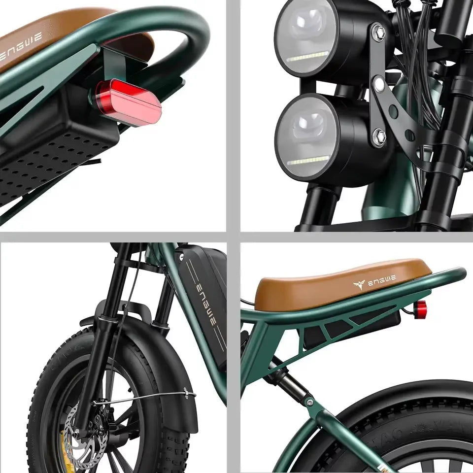 ENGWE M20 Electric Bicycle 750W Dual Battery Fat Tire Ebike