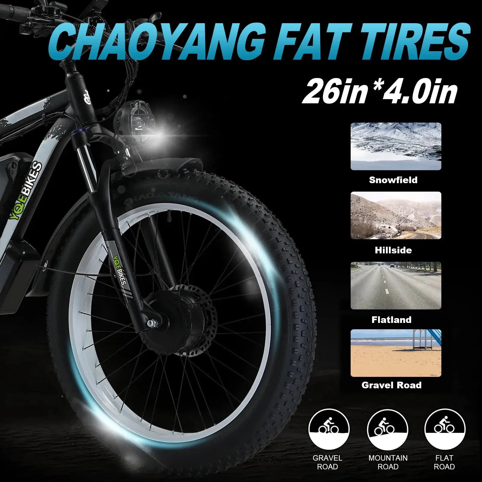 3000W Electric Bike for Adult,60KM/H Dual Motor Electric Bike Fat, Motorcycle Hydraulic Brake Dual Motor ebike Electric Bicycle by Beastly Survival Outlet